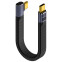 Кабель USB Type-C - USB Type-C, 0.12м, KS-IS KS-564FA-12