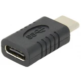 Переходник USB Type-C (M) - USB Type-C (F), KS-IS KS-393