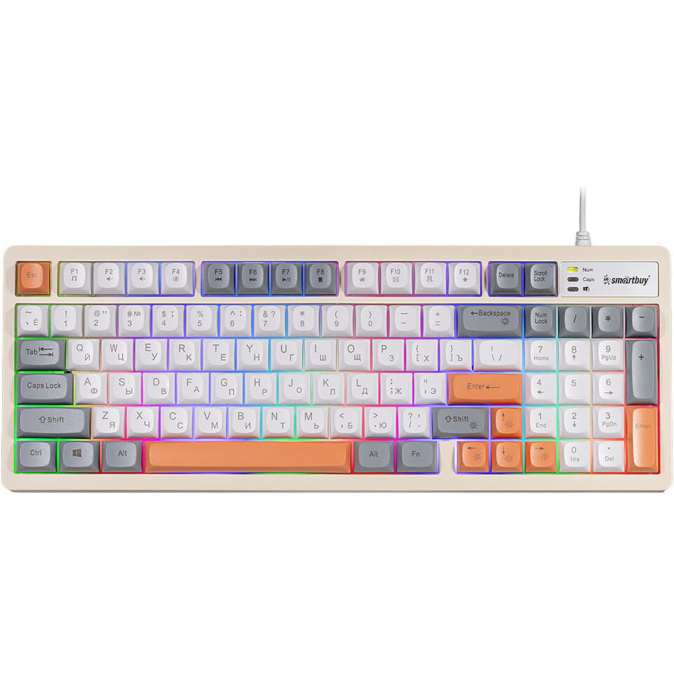 Клавиатура SmartBuy Rush Z37 White/Beige - SBK337UWG