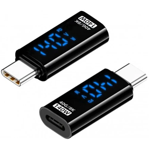 Переходник USB Type-C (M) - USB Type-C (F), KS-IS KS-860
