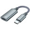 Переходник USB Type-C (M) - Lightning (F), KS-IS KS-838Gr-A