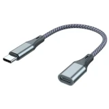 Переходник USB Type-C (M) - Lightning (F), KS-IS KS-838Gr-C