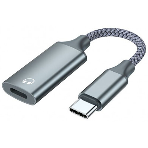 Переходник USB Type-C (M) - Lightning (F), KS-IS KS-838GR-D1