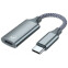 Переходник USB Type-C (M) - Lightning (F), KS-IS KS-838GR-D1