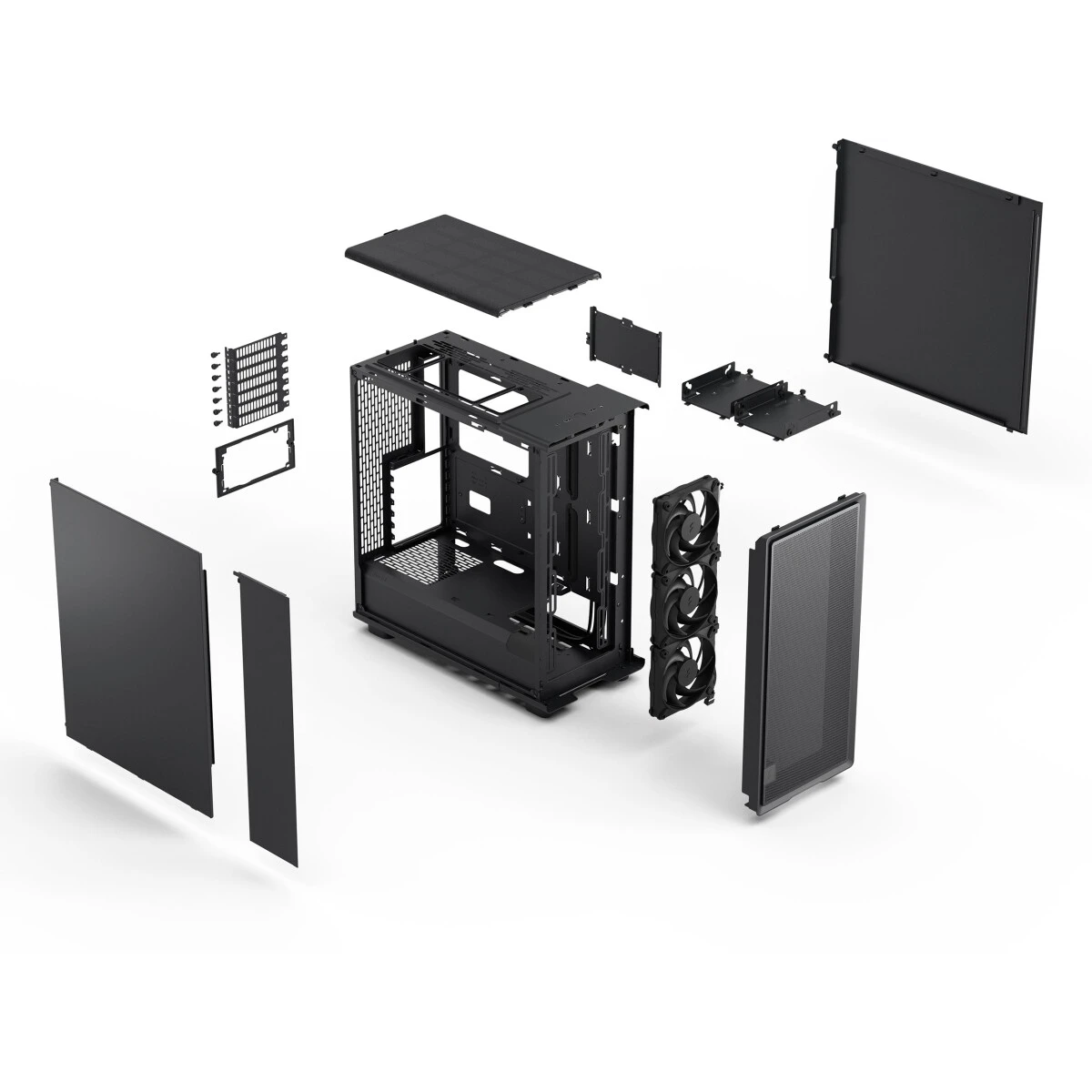Корпус Fractal Design Epoch Black Solid - FD-C-EPO1A-01 - фото 14