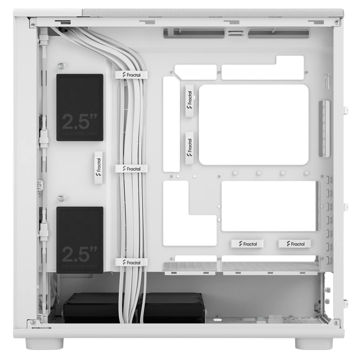 Корпус Fractal Design Epoch XL White TG Clear Tint - FD-C-EPO1X-03 - фото 12