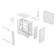 Корпус Fractal Design Epoch XL White TG Clear Tint - FD-C-EPO1X-03 - фото 17