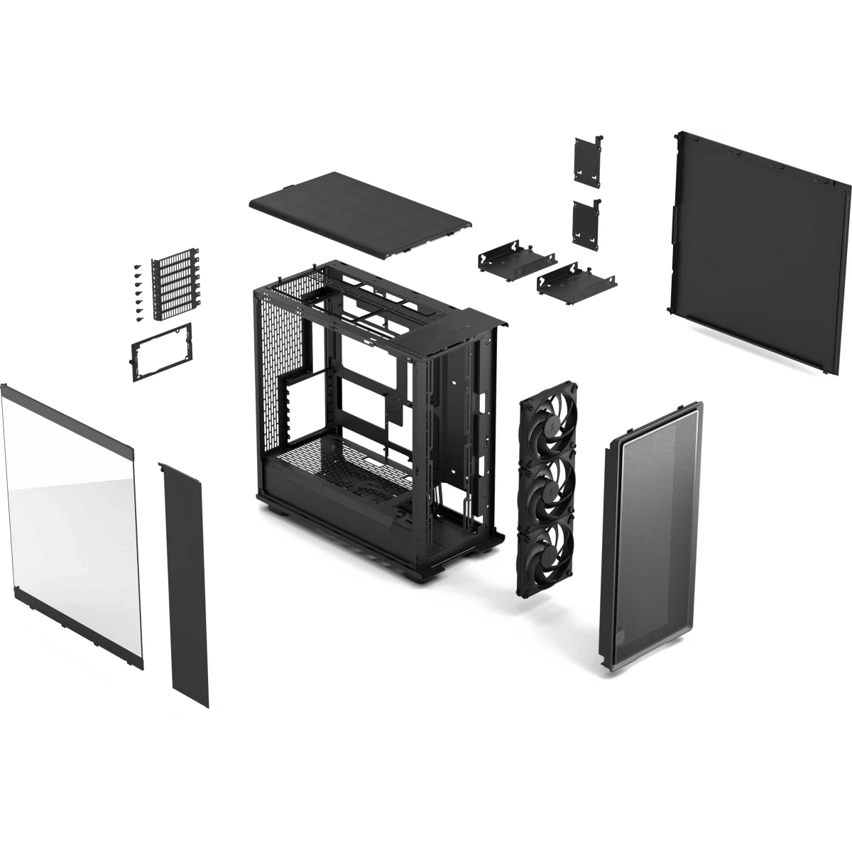 Корпус Fractal Design Epoch XL Black TG Light Tint - FD-C-EPO1X-02 - фото 18