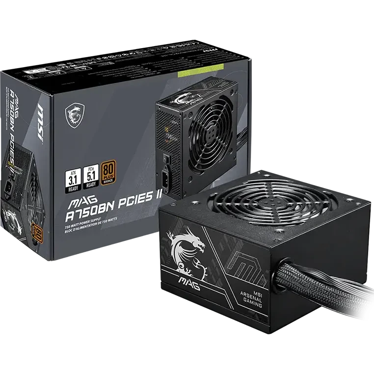 Блок питания 750W MAG A750BN PCIE5 II - фото 5