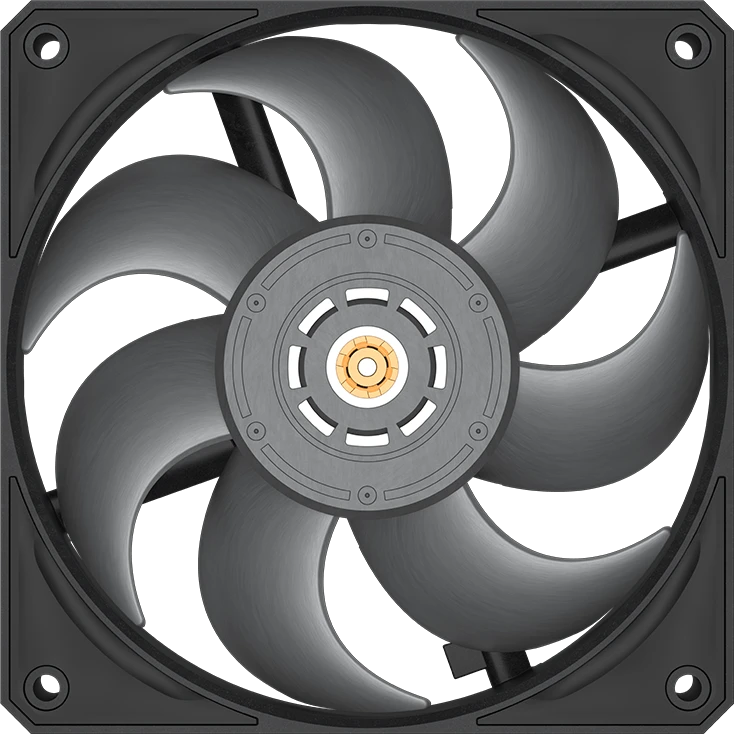 Вентилятор для корпуса PCcooler F9 R120 Black