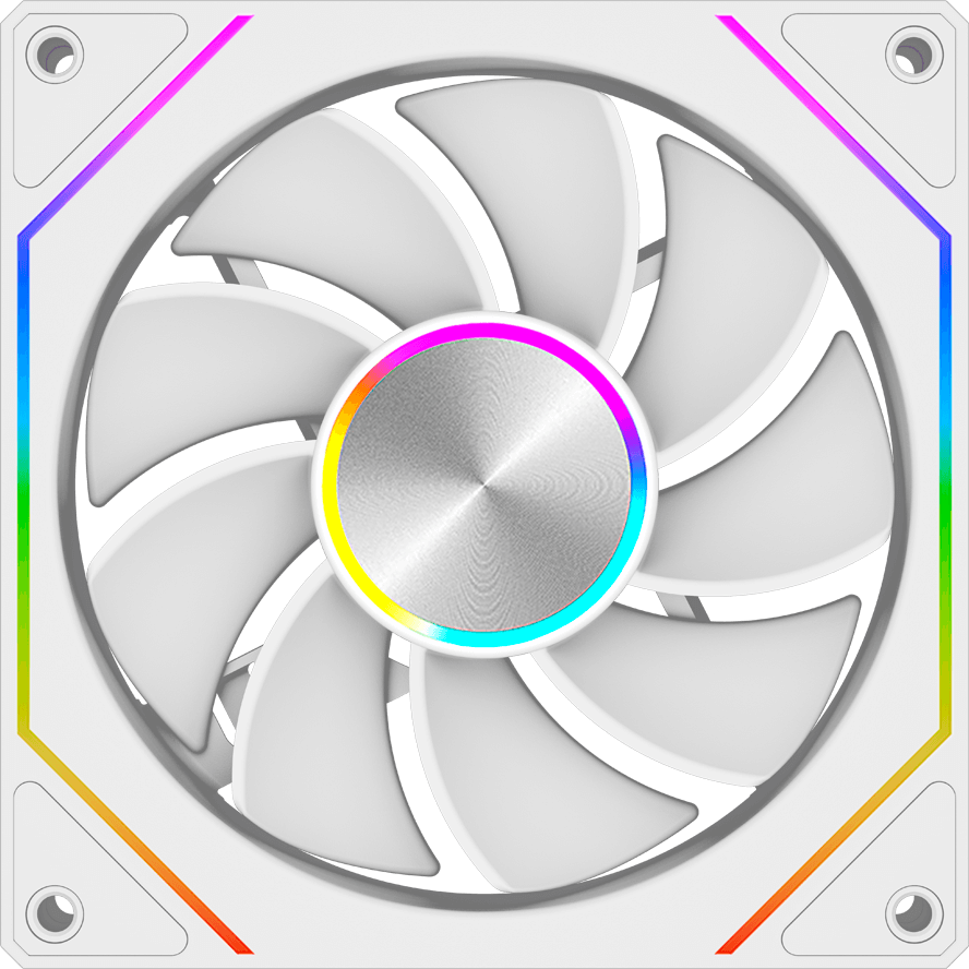 Вентилятор для корпуса PCcooler FG120R ARGB White - FG120R ARGB WH