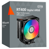 Кулер PCcooler RT400 Digital ARGB Black (RT400-BKAWYL-GL)