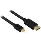 Кабель Mini DisplayPort (M) - DisplayPort (M), 1.8м, KS-IS KS-591