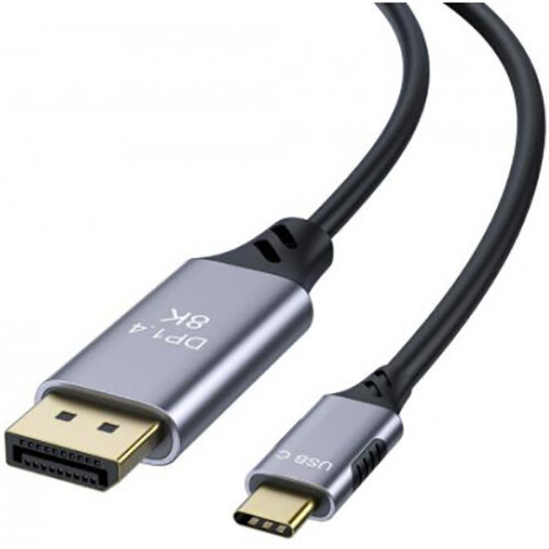 Кабель USB Type-C - DisplayPort, 1.8м, KS-IS KS-536