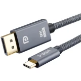 Кабель USB Type-C - DisplayPort, 1.8м, KS-IS KS-536PO