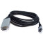Кабель USB Type-C - HDMI, 2м, KS-IS KS-375