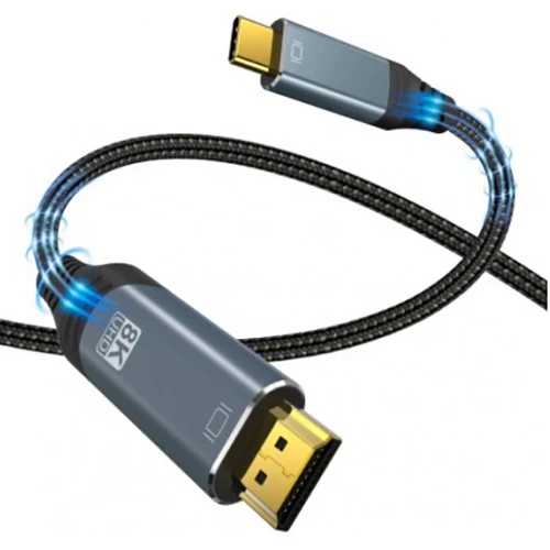 Кабель USB Type-C - HDMI, 2м, KS-IS KS-792