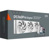 Система жидкостного охлаждения PCcooler DS360 Pro Digital White (D7-S360WBKN-GL)