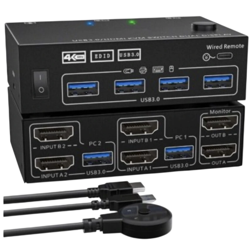 KVM переключатель KS-IS KS-705D
