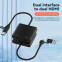 Переходник USB A (M)/USB Type-C  (M) - 2x HDMI (F), KS-IS KS-821L1 - фото 2