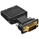 Переходник HDMI (F) - VGA (F), KS-IS KS-425