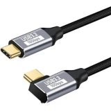 Кабель USB Type-C - USB Type-C, 2м, KS-IS KS-889BB-2