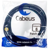 Патч-корд Cabeus PC-SSTP-RJ45-Cat.8-5m-LSZH, 5м