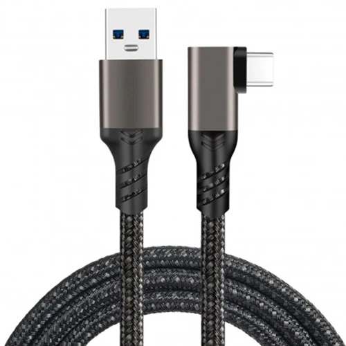 Кабель USB - USB Type-C, 2м, KS-IS KS-894BB-2