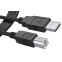 Кабель USB A (M) - USB B (M), 1.8м, KS-IS KS-466-2
