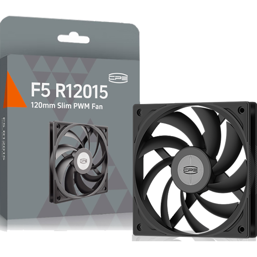 Вентилятор для корпуса PCcooler F5 R12015 Black - F5 R12015 BK - фото 5