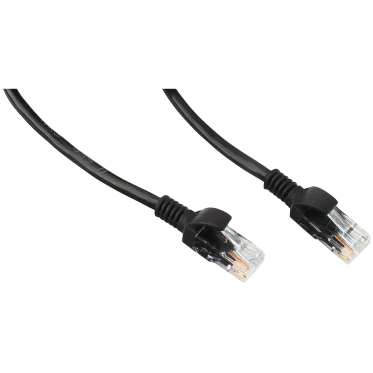 Патч-корд ExeGate UTP-RJ45-RJ45-5e-1M-BK, 1м - EX300505RUS