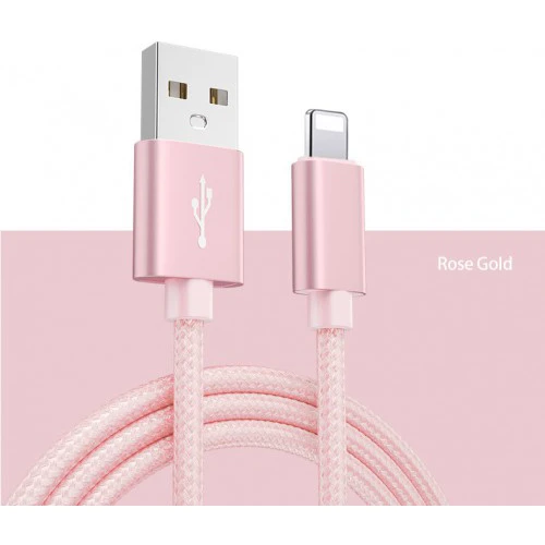 Кабель USB - Lightning, 1м, KS-IS KS-292RO-1