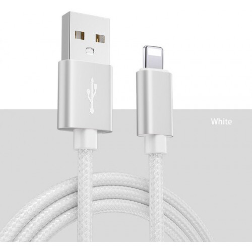 Кабель USB - Lightning, 1м, KS-IS KS-292W-1