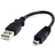 Кабель USB A (M) - microUSB B (M), 0.3м, KS-IS KS-464B