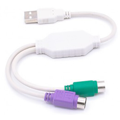Переходник USB - 2x PS/2, KS-IS KS-011