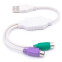 Переходник USB - 2x PS/2, KS-IS KS-011