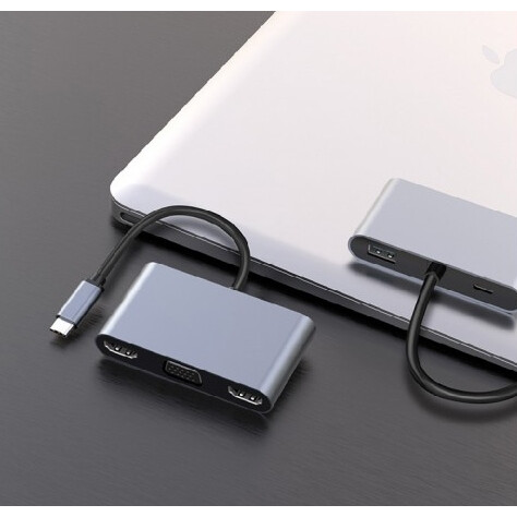 Док-станция KS-is USB-C 5-in-1 (KS-476) - фото 3