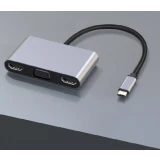 Док-станция KS-is USB-C 5-in-1 (KS-476)