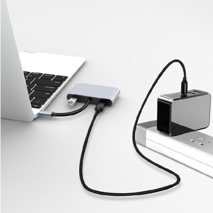 Док-станция KS-is USB-C 5-in-1 (KS-476) - фото 8