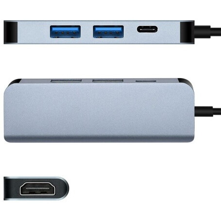 Док-станция KS-IS USB-C 4-in-1 (KS-505) - фото 3