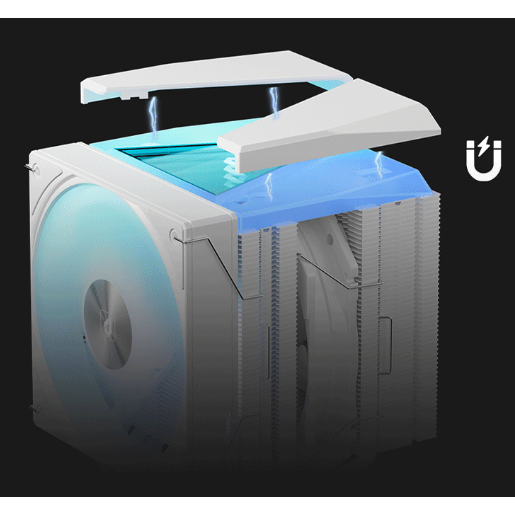 Кулер upHere UE2 Elite TC8C White - фото 8