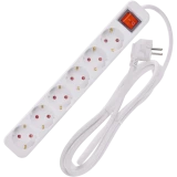 Сетевой удлинитель IEK UM-YP10-16-06-03-ZK-K01