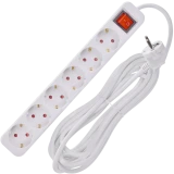 Сетевой удлинитель IEK UM-YP10-16-06-05-ZK-K01