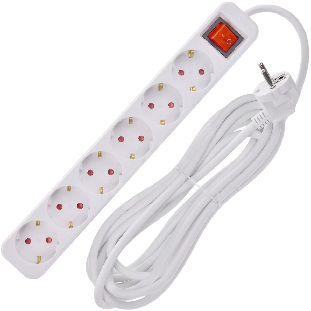 Сетевой удлинитель IEK UM-YP10-16-06-05-ZK-K01