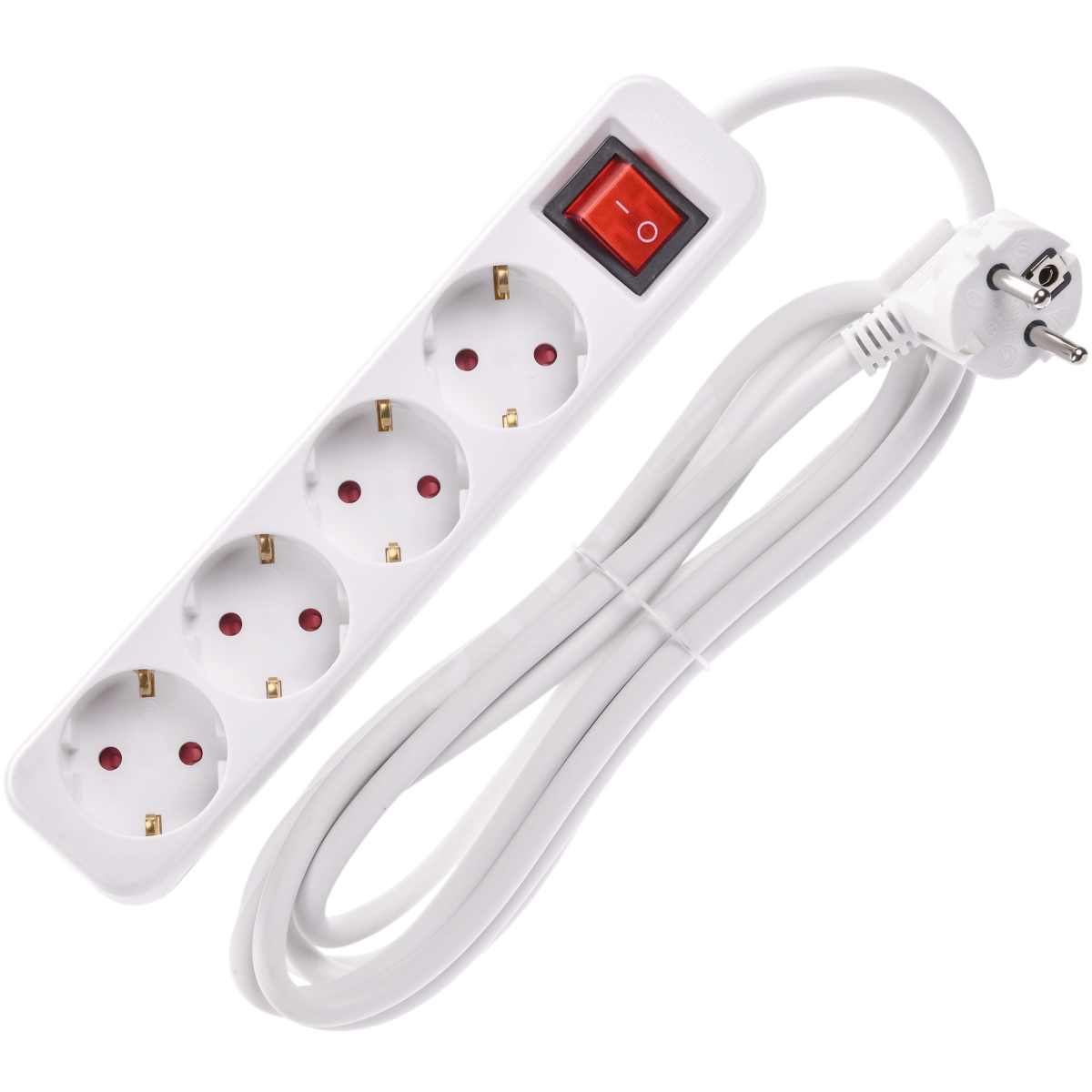 Сетевой удлинитель IEK UM-YP10-16-04-03-ZK-K01