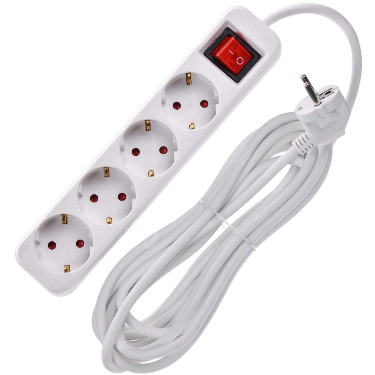 Сетевой удлинитель IEK UM-YP10-16-04-05-ZK-K01