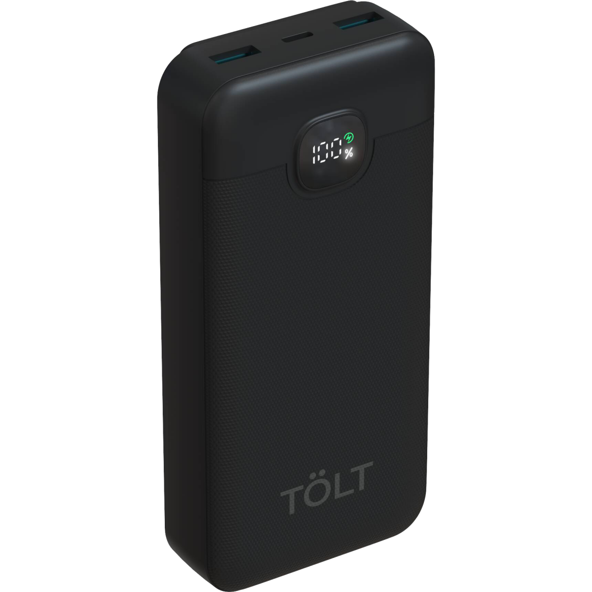 Внешний аккумулятор TOLT SR-LC20B Black - фото 2