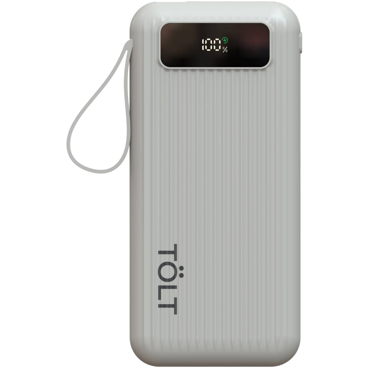 Внешний аккумулятор TOLT SR-LB10D Beige