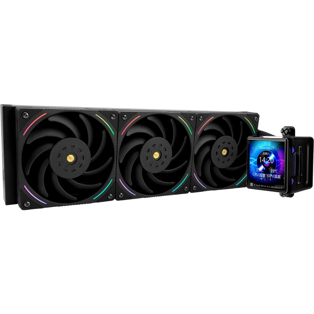 ..... СЖО Thermalright Elite Vision 360 ARGB Black (0444) Б/У - E-VISION-360-BL-ARGB