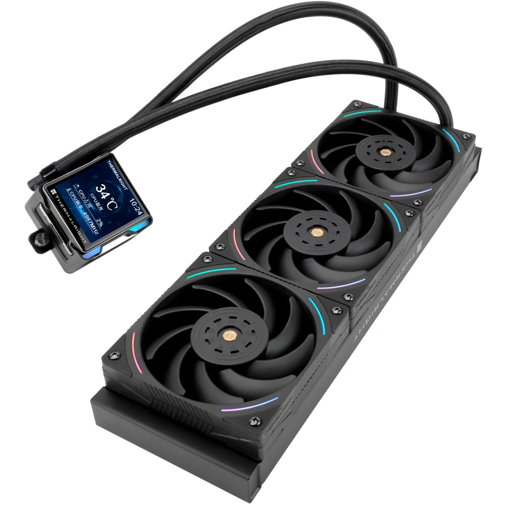 ..... СЖО Thermalright Elite Vision 360 ARGB Black (0444) Б/У - E-VISION-360-BL-ARGB - фото 4